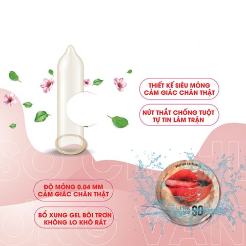 Bao Cao Su SO Classic Hương Vani