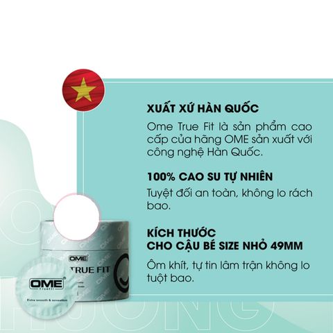 Hộp bao cao su Ome