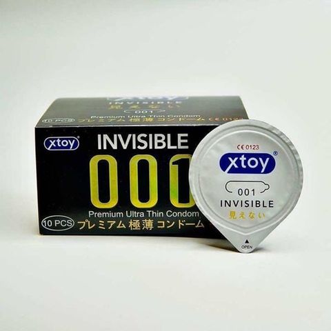 Bao Cao Su Si&ecirc;u Mỏng Xtoy Invisible