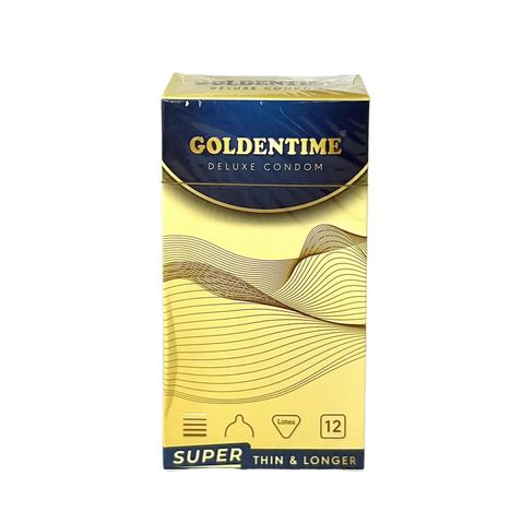 HỘP BAO CAO SU GOLDENTIME SUPER THIN&LONGER