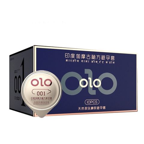 Bao cao su OLO Xanh Ch&iacute;nh H&atilde;ng