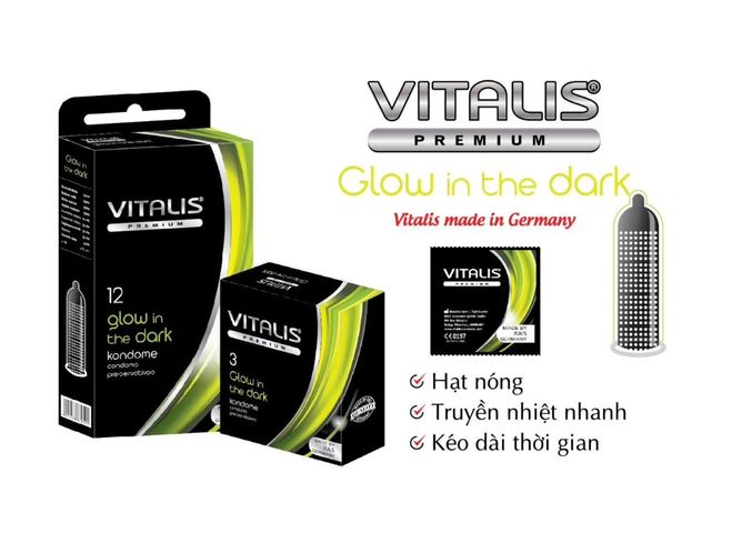 Bao cao su Vitalis Glow