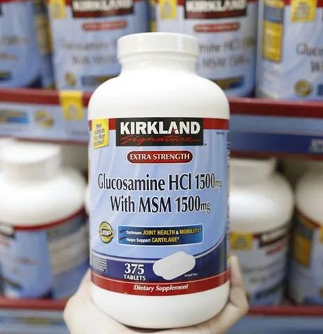 TOP 4 Glucosamine 1500mg của Mỹ được các chuyên gia khuyên dùng