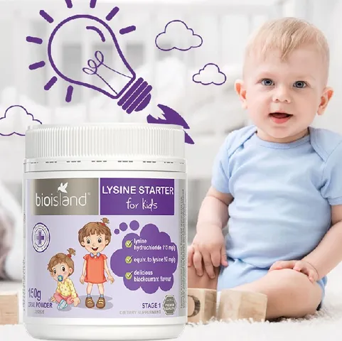 Bổ sung Lysine Starter for Kid để phát triển chiều cao và khỏe mạnh