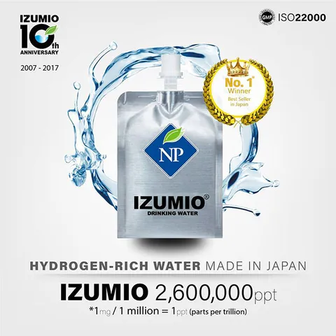 Review nước Izumio là gì? Có tốt không? Giá bao nhiêu?