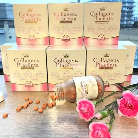 REVIEW viên uống Collagen Placenta Nhật Bản tốt hiện nay