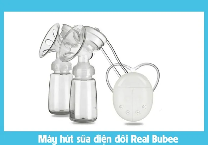 Mách mẹ cách sử dụng máy hút sữa điện đôi Real Bubee đúng chuẩn