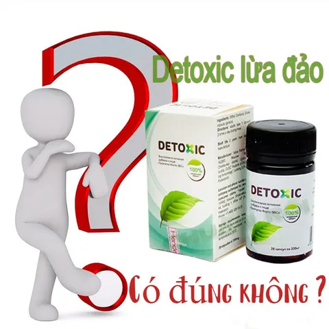 Sự thật về thuốc detoxic có lừa đảo không?