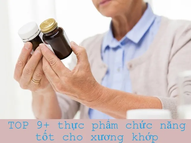 Review TOP 22 thực phẩm chức năng tốt cho xương khớp