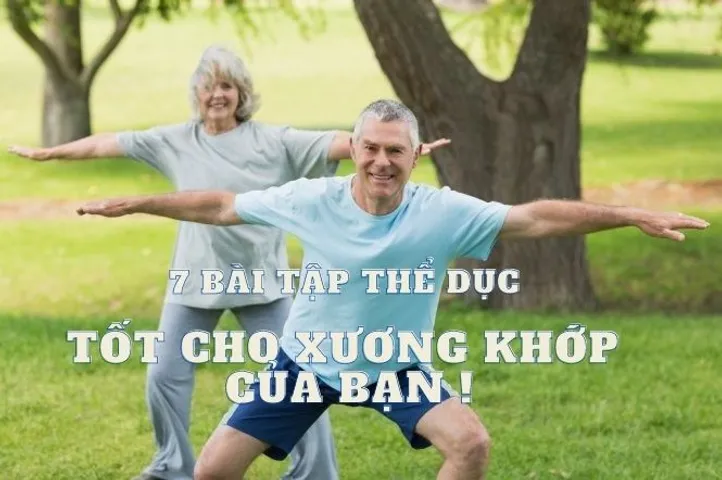 8 Bài tập thể dục tốt cho xương khớp dễ tập tại nhà