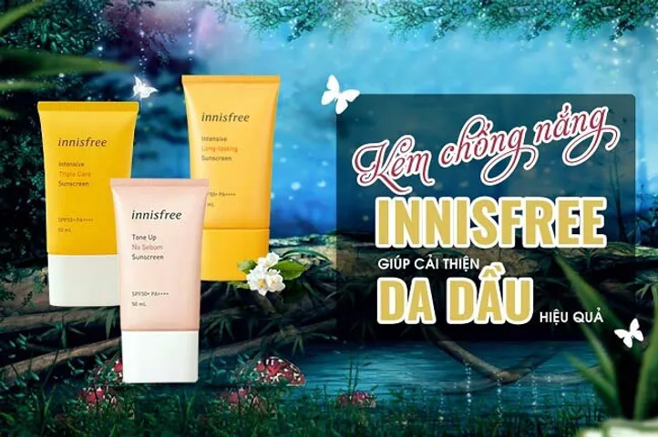 TOP 7 kem chống nắng Innisfree cho da dầu mụn nên dùng 2026
