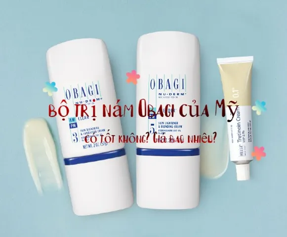Review bộ trị nám obagi của Mỹ có tốt không? Giá bao nhiêu?