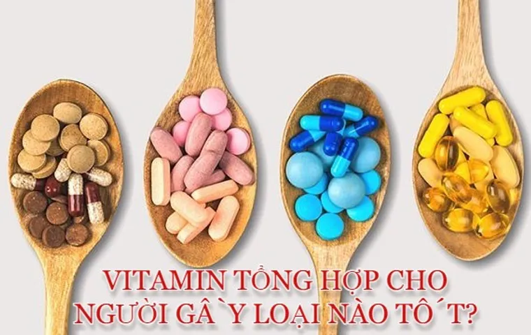 Top 10 vitamin tổng hợp cho người gầy tốt hiện nay