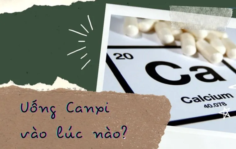 Uống canxi có tác dụng gì? Uống canxi lúc nào tốt?