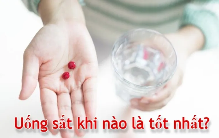 Uống sắt có tác dụng gì? Uống sắt khi nào là hiệu quả?