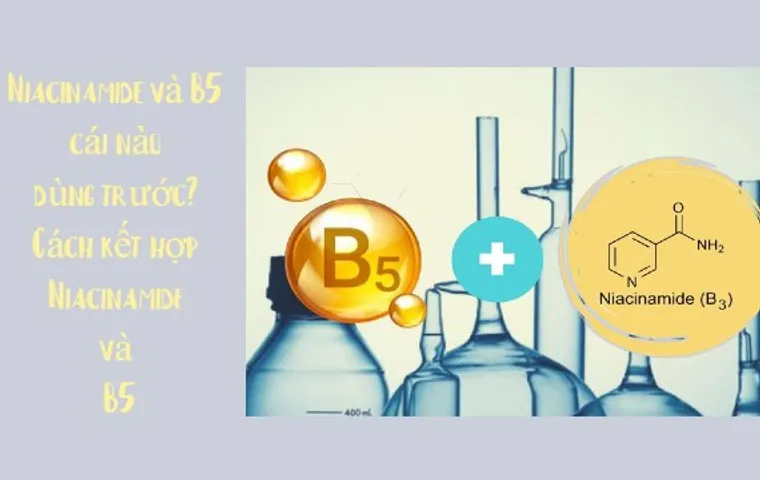 Niacinamide và B5 cái nào dùng trước? Kết hợp Niacinamide và B5 như thế nào?