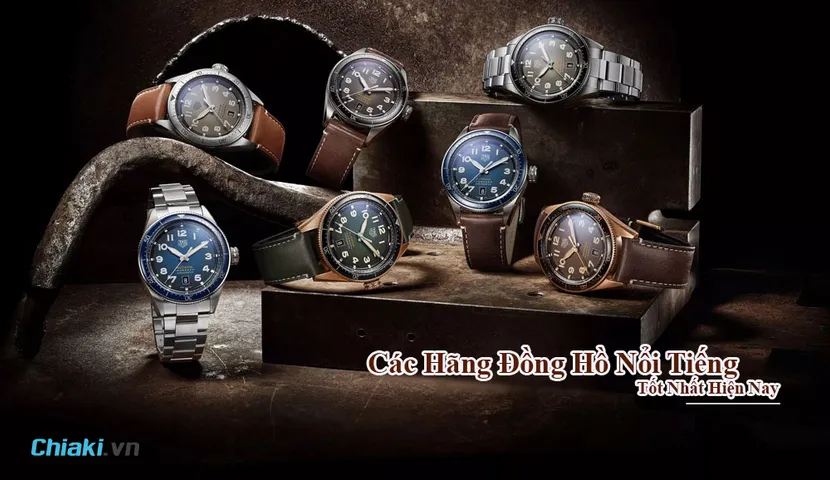Top 30 các hãng đồng hồ nổi tiếng chất lượng tốt hiện nay 2026