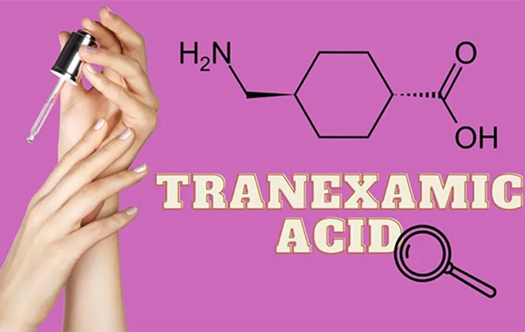 Tranexamic acid là gì? TOP 5 tranexamic acid trị nám hiệu quả