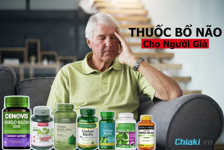 Top 15 thuốc bổ não cho người già tốt hiện nay 2026