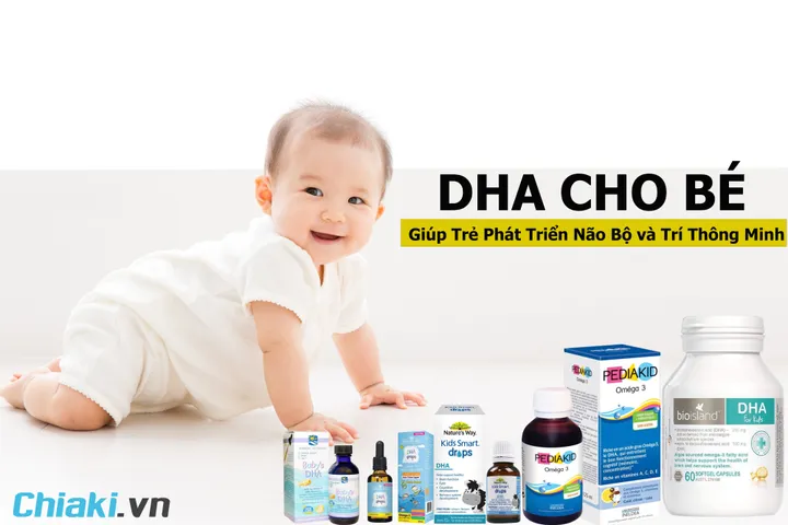 Top 10 sản phẩm DHA cho bé tốt được các mẹ tin dùng 2026