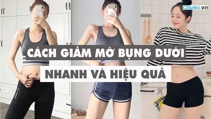 Top 20 bài tập giảm mỡ bụng mỗi ngày giúp bụng nhỏ eo thon