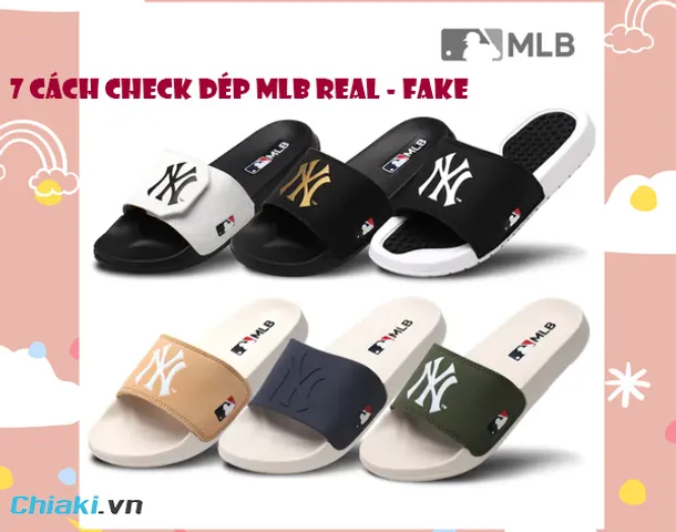 7 cách check dép MLB real và dép MLB fake chỉ trong 1 nốt nhạc