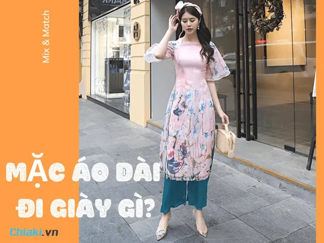 Mặc áo dài đi giày gì? 12 cách phối giày với áo dài đẹp giúp tôn dáng
