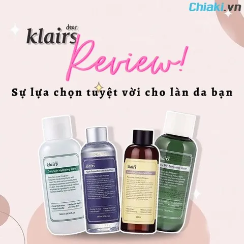 Top 4 Toner Klairs tốt cho mọi loại da được tin dùng 2026