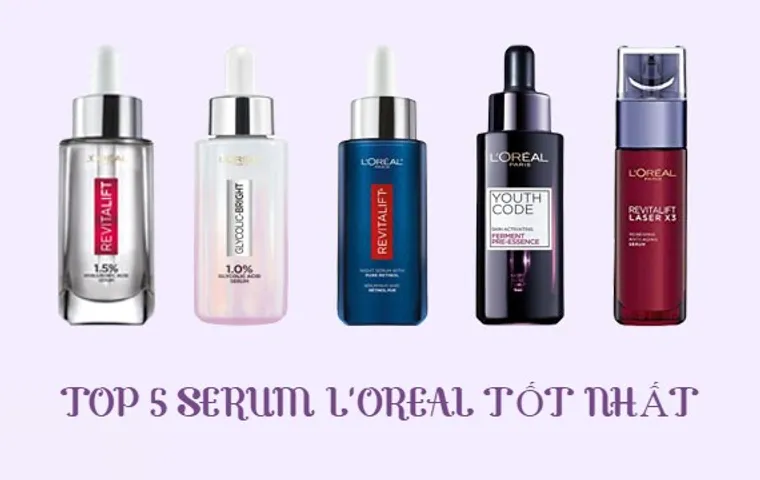 Review TOP 10 serum L'Oreal tốt cho từng loại da [2026]