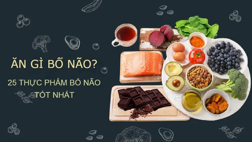 Ăn gì bổ não? Top 15 thực phẩm cải thiện trí nhớ hiệu quả
