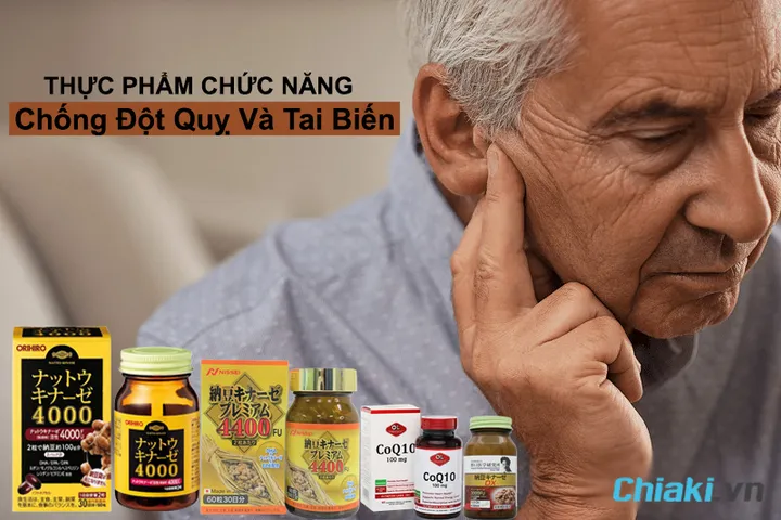Top 10+ Thực Phẩm Chức Năng Chống Đột Quỵ Và Tai Biến Được Khuyên Dùng