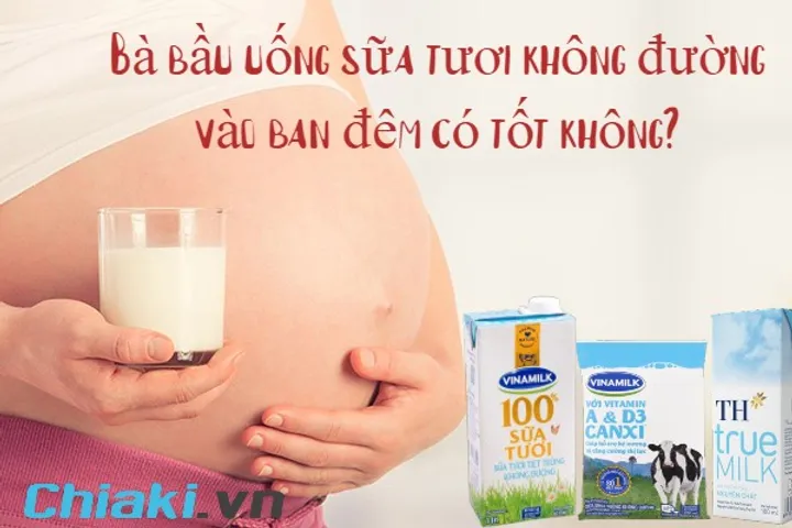 Top 5 loại sữa tươi không đường cho bà bầu tốt, giàu DHA cho bé