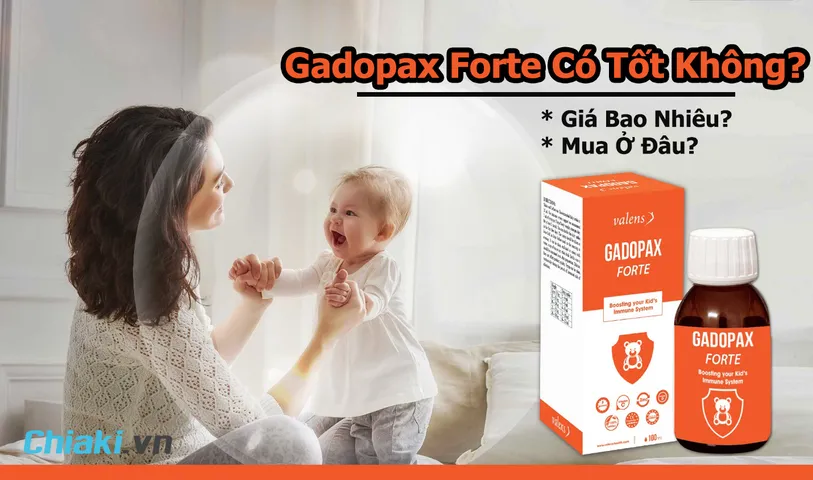 Gadopax Forte có tốt không, giá bao nhiêu, mua ở đâu?