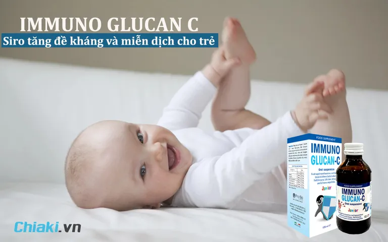 Siro Immuno Glucan C Có Tốt Không? Cách Uống và Giá Bán