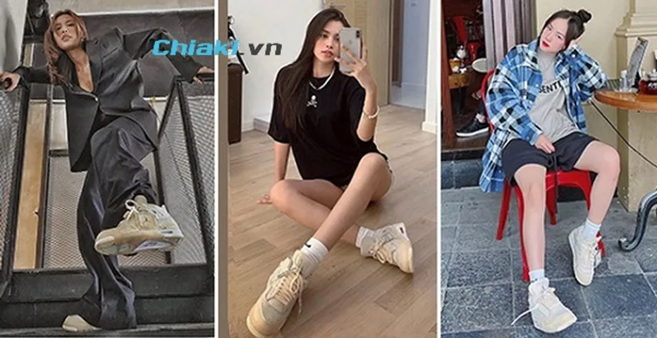 15 cách phối đồ với giày Jordan 4 nữ đẹp, siêu thời thượng