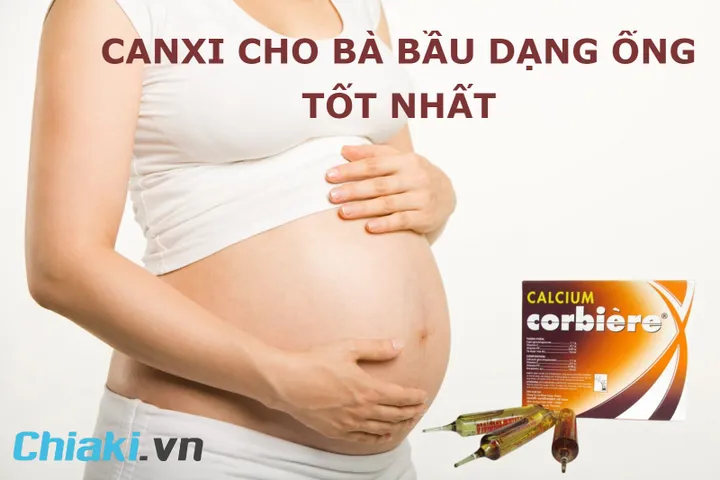 Top 8 Canxi cho bà bầu dạng ống tốt 2026 hấp thụ nhanh