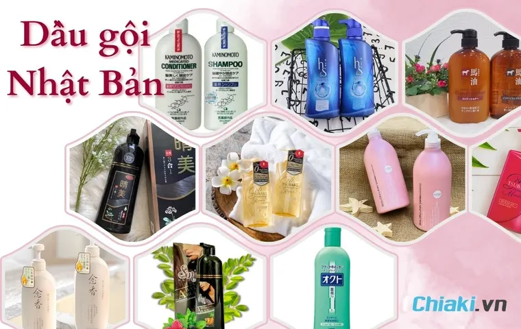 TOP 10 dầu gội của Nhật Bản dưỡng tóc bóng khỏe đẹp 2026
