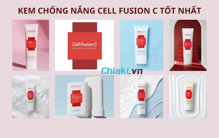 Top 7 kem chống nắng Cell Fusion C tốt, bảo vệ da hiệu quả
