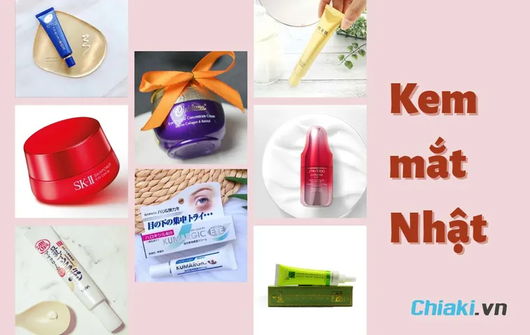Top 8 kem mắt của Nhật Bản dưỡng sáng mờ thâm tốt nhất 2026