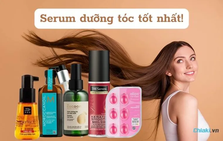 Top 10 Serum Dưỡng Tóc Cho Tóc Khô Và Hư Tổn Được Yêu Thích 2026
