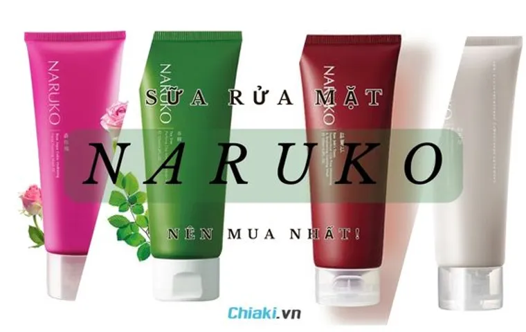 Review 7 Loại sữa rửa mặt Naruko bản Đài đáng tiền hiện nay