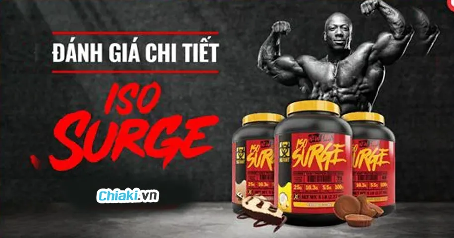 Đánh giá Mutant Iso Surge hỗ trợ tăng cơ có tốt không?