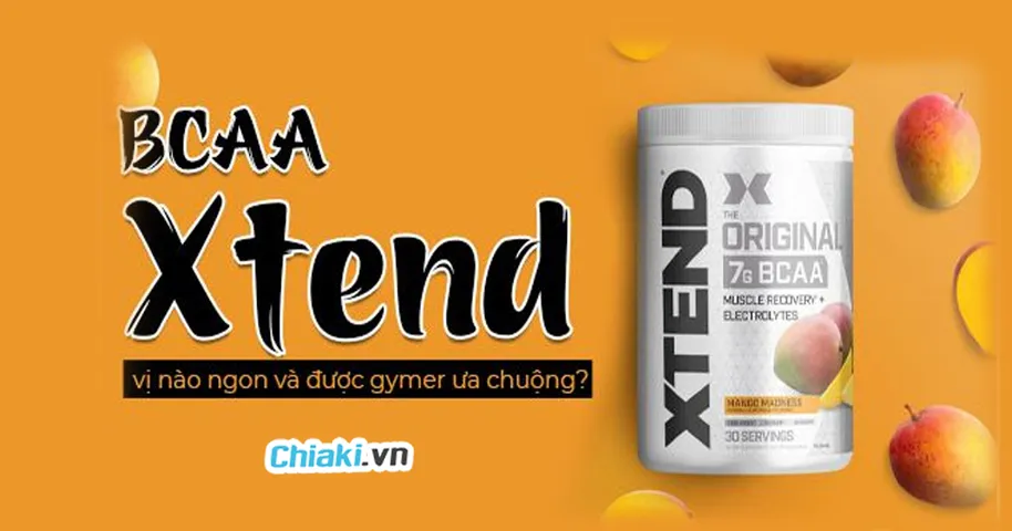 Đánh giá Xtend BCAA - Tại sao được gọi là 