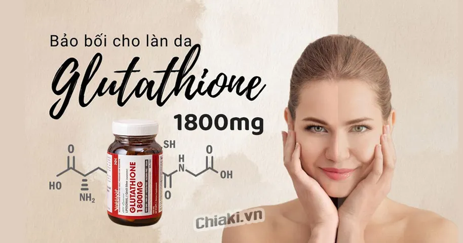Review Có Nên Uống Viên Trắng Da Glutathione 1800mg Của Mỹ Không?