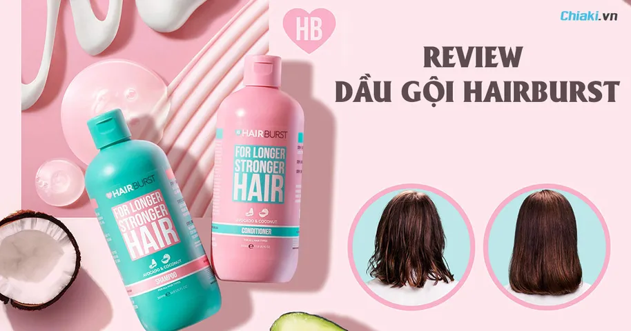 Review dầu gội Hairburst có tốt không? Giá bao nhiêu?