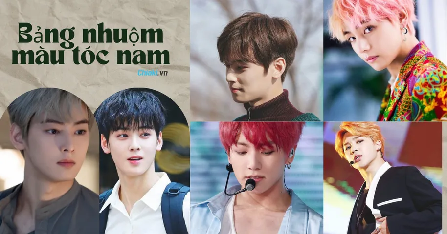 Top 30+ màu nhuộm tóc nam dẫn đầu xu hướng năm 2026