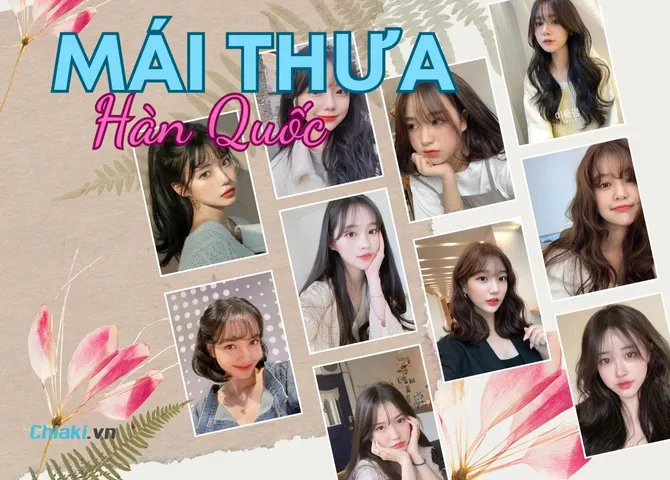 22+ Kiểu tóc mái thưa chuẩn Hàn Quốc 