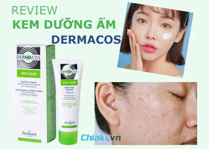 Kem dưỡng Dermacos có tác dụng gì? Có phục hồi da không? Dùng sáng hay tối?