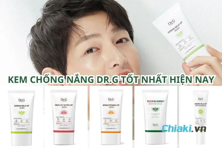 Review TOP 5 kem chống nắng Dr.G được khuyên dùng hiện nay