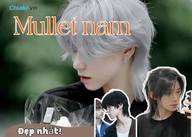 Top 20 Kiểu tóc Mullet nam ấn tượng và phong cách 2026
